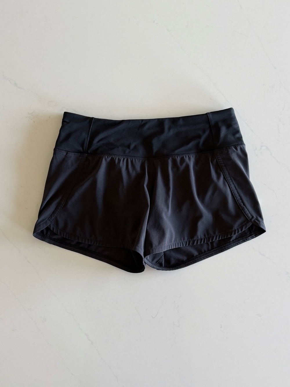 lululemon run times short 4” black